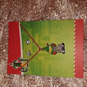 ELF NECKLACE AND EARRING SET RAISED BY ELVES